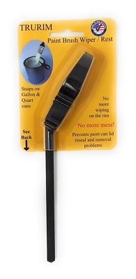Paint Can Brush Wiper Holder for Gallon or Quarts Sized Cans USA