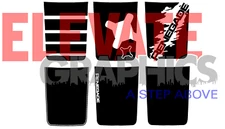 Fits Jeep Renegade Decals Hood Center Stickers Vinyl Stripes Graphics 2015-2023