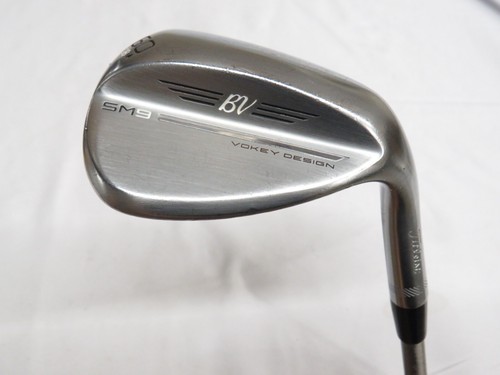 Used Titleist Vokey SM9 60.08* Lob Wedge SteelFiber i60 cw Regular Flex Graphite