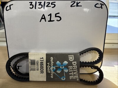 Accessory Drive Belt-GAS Drive-Rite By Dayco 17460DR