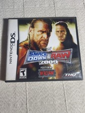 WWE SmackDown vs Raw 2009 Nintendo DS Complete CIB Tested