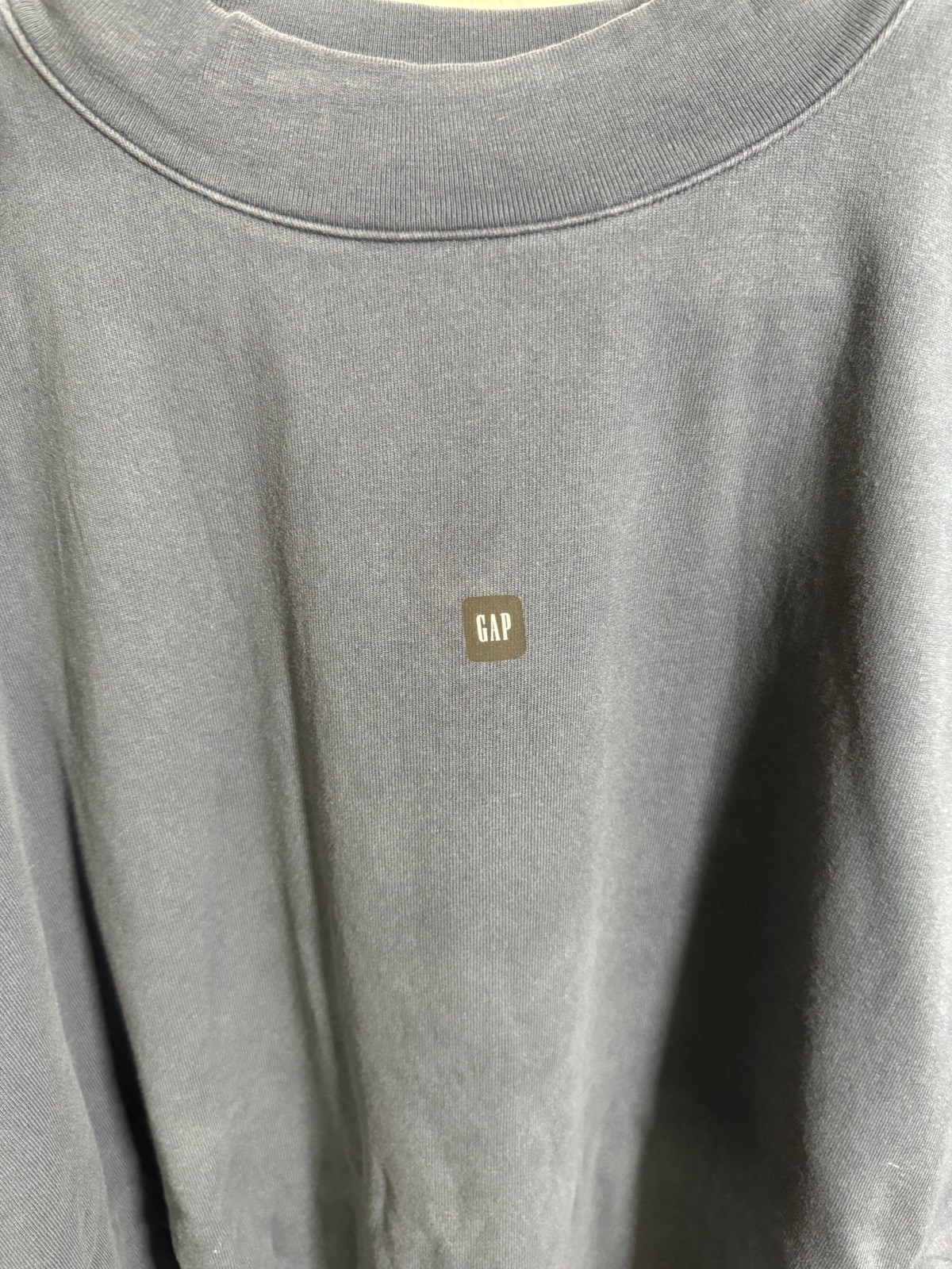 Yeezy X GAP Crop 22 TEE Navy Blue Men’s Size Large Kanye West YE NEW thumbnail 3