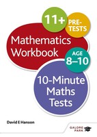 10-Minute Maths Tests Workbook Age 8-10 | David E Hanson | Englisch | Buch | GP