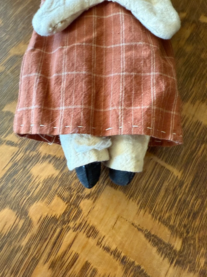 Muñeca Honey And Me Ángel Primitivo Sosteniendo Estrella Alambre Pelo Arte Popular País 10" Foto 4 de 4