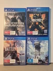 PS4 Shooters Bundle (COD Modern Warfare, Black Ops 4, Battlefield, Battlefront)