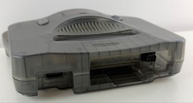 Nintendo 64 Clear Black Console 64DD Launch Model Boxed Japan N64