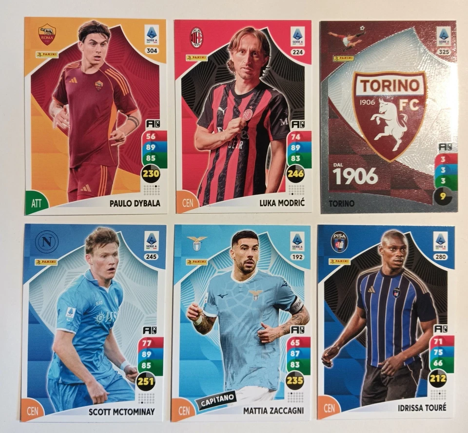 ADRENALYN XL 2025-2026 CARDS BASE DA 181 A 360 PANINI