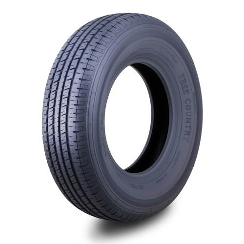 One Free Country Trailer Tire ST225/75R15 10 Ply Load Range E 117M w/Scuff Guard