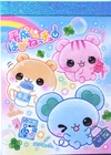 CRUX Heisei Happiness Mouse Mini Memo Pad Made in Japan 70 sheets