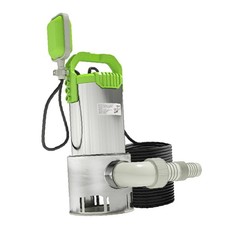 Portable 1100W Electric Sump Pump Stainless Steel Dirty Water Removal