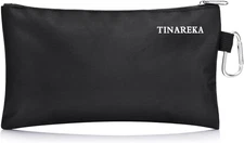 Small Tool Pouch Bag - Canvas Zipper Pouch, Heavy Duty Tools Storage Organizer f