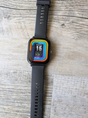 Smartwatch Damen/Herren Schwarz