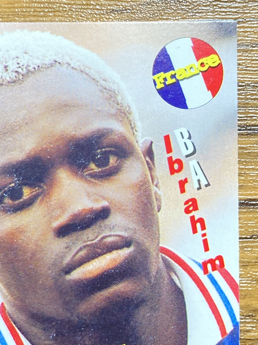 Panini 1998 France World Cup Card #43 Ibrahim Ba France | eBay