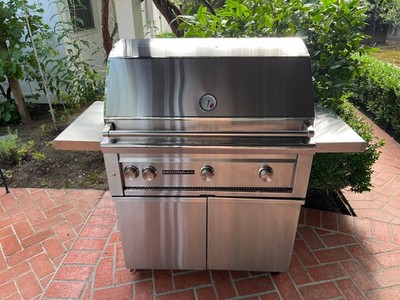 Sedona by Lynx 36'' Propane Grill with Stainless Steel Cart