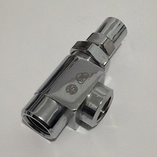 T&S Brass B-0417 Angle Loose Key Stop 3/8 NPT Female Inlet 3/8 Outlet no key inc