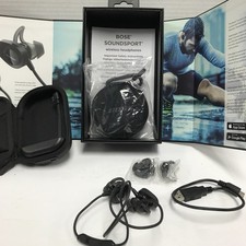 Bose SoundSport In-Ear Headphones Wireless Bluetooth Neckband Earbuds AS IS