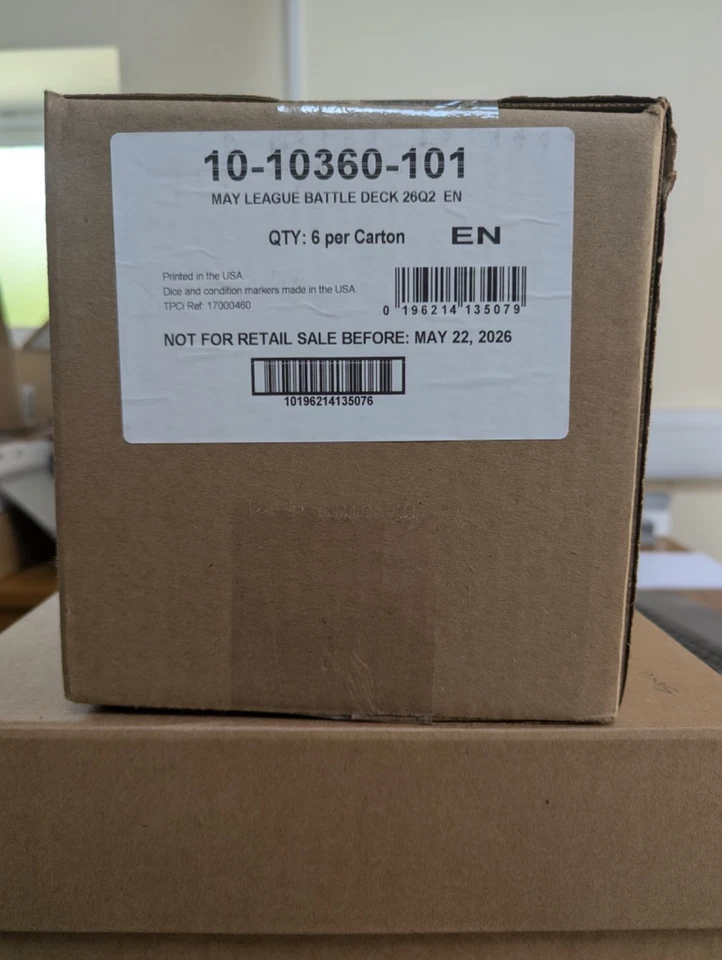 Pokemon TCG Mega Lucario Battle Deck Factory Sealed Case Of 6 - Image 1 of 1