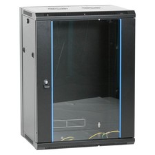 19 Wandgehäuse Netzwerkschrank 15HE Flat Pac...