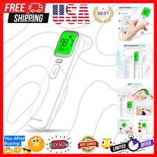 Compact Touchless Infrared Thermometer - Accurate & Easy to Use for All Ages