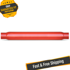 Dynomax 24205 Thrush Glasspack Red Round Muffler Dynomax 24205 Thrush Glasspack Red Round Muffler