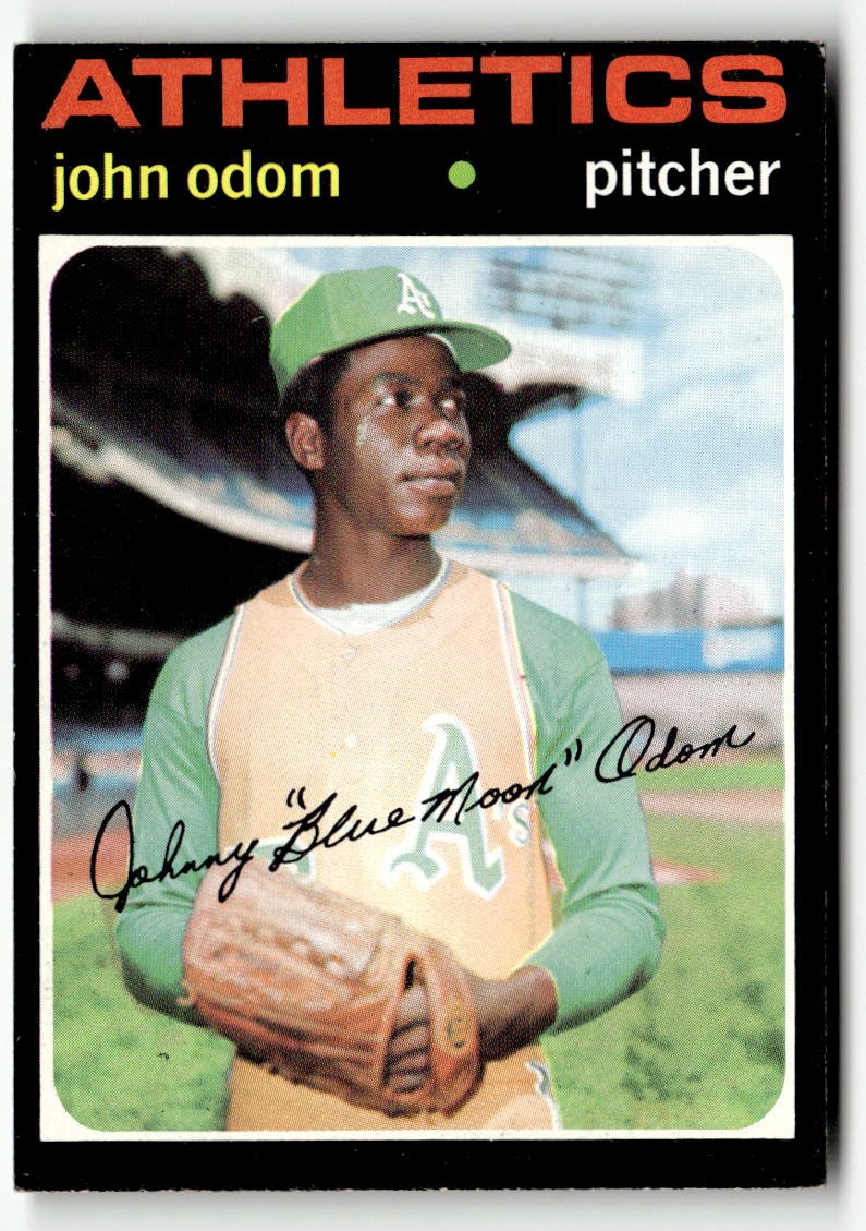 1971 Topps #523 John Odom