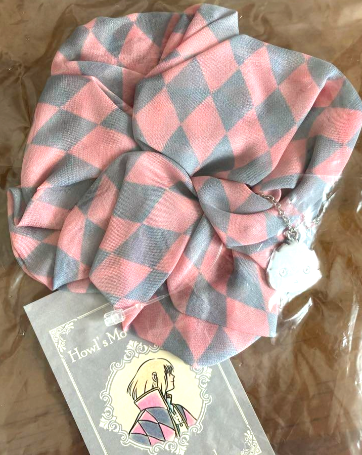 Studio Ghibli Howl’s Moving Castle Howl’s Cape Pattern Scrunchie NWT Exclusive Studio Ghibli Howl main image 2