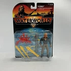 Waterworld Action Figure Nord W/Firing Bazooka & Mutant Crab 1995 Kenner Vintage