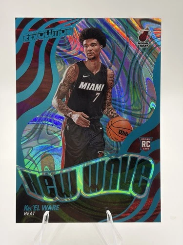 2024-25 Panini Revolution - New Wave Kel'el Ware #11 Teal Swirl /35 (RC)