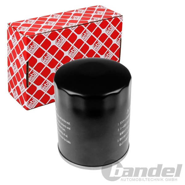 Febi ÖLfilter Anschraubfilter Passend FüR Mazda 2 3 5 6 CX-3 CX-30 CX-5 CX-60-image