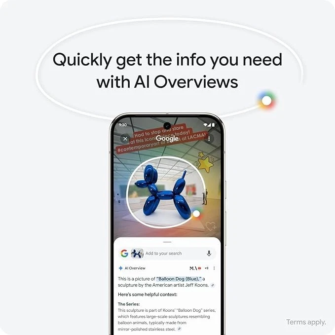 Google Pixel 9 256GB 5G OLED AI Android Smartphone Obsidian Unlocked Sealed - Image 4 of 4