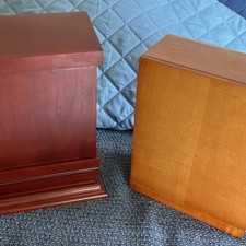 Urns Two Adult, Beautiful Wood