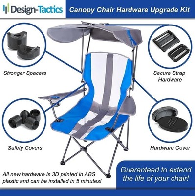 Upgraded Replacement Parts & Plastic Spacers for Kelsyus Foldable