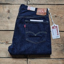 Levis Vintage Clothing LVC 1954 - 501 XX Rinse Selvedge Denim Jeans 36x32