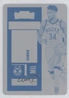 2020 Contenders Season Ticket Printing Plate Cyan 1/1 Giannis Antetokounmpo #99