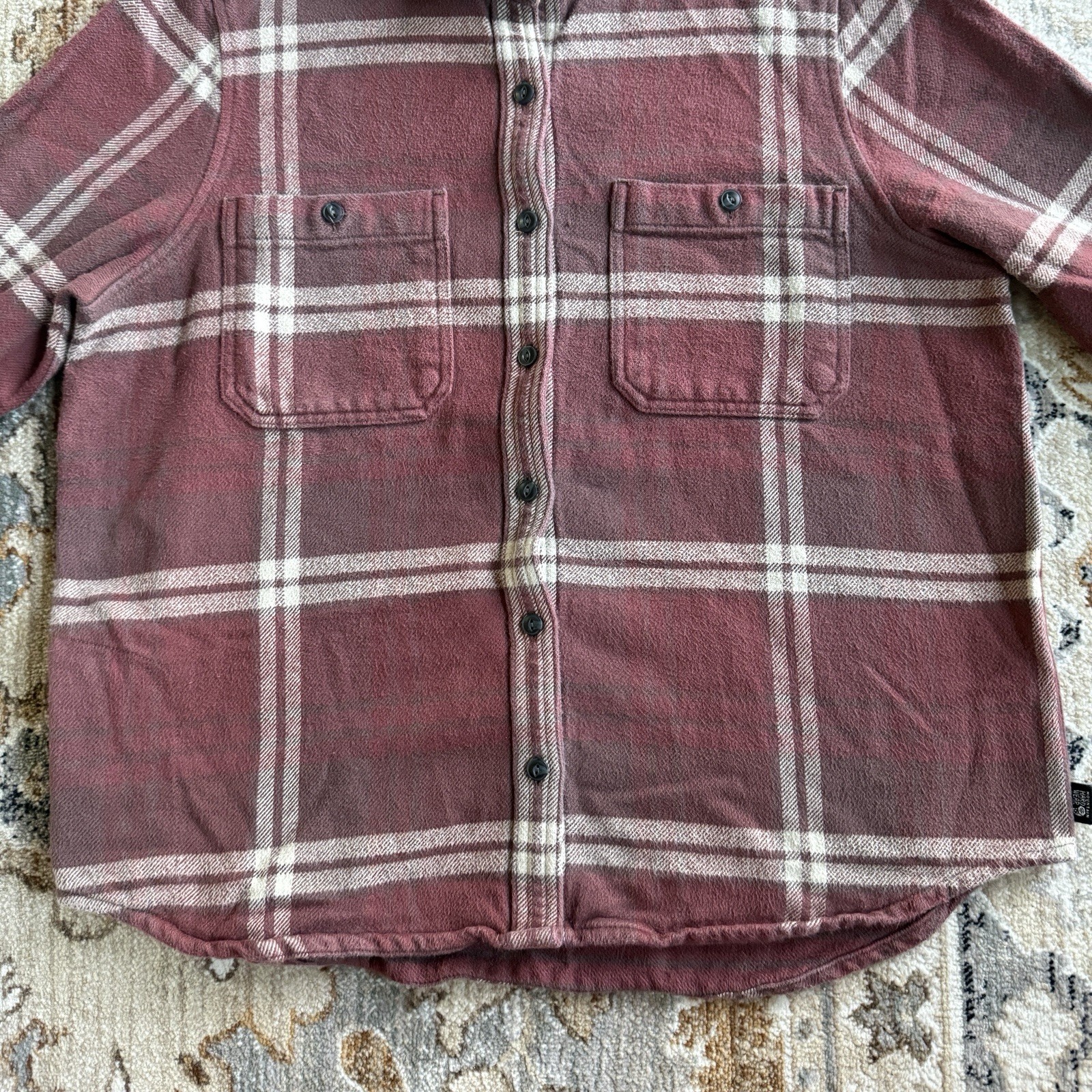 Mountain Hardware Women’s Plusher Button Plaid Fl… - image 4