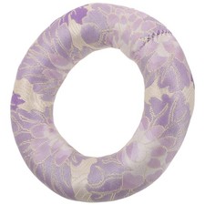 Singing Bowl Cushion: Round Cushion Pillow for Sound Healing and Crystal Sound