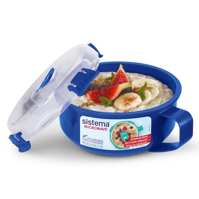 #ad #ad Sistema Microwave Breakfast Bowl 850ml Colors May Vary $19.91