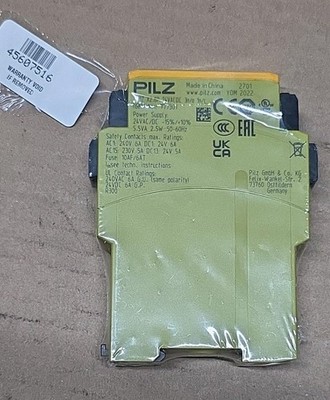 1pcs  PILZ PNOZ X2.8P 24VACDC 3n/o 1n/c  777301  Safety Automation Factory