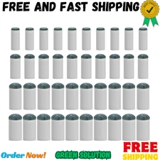 40Pcs Slip on Pool Cue Tips Replacement Billiard Cue Tips 4 Sizes Slip-On Cue Ti