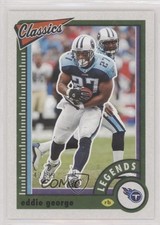 2022 Panini Classics Legends Red Back 42/99 Eddie George #128 n1u