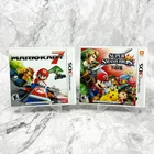 Super Smash Bros & Mario Kart 7 (Nintendo 3DS) Bundle CIB Complete Lot