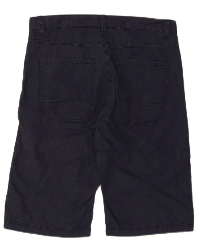 S.OLIVER Mens Casual Shorts W30 Medium Navy Blue Pinstripe Cotton BF06 — 第 2/3 张图片
