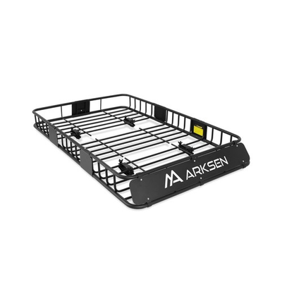 #ad ARKSEN 64quot; x 39quot; x 6quot; Roof Rack Basket with Extension 150 lb Heavy Duty Stee... $137.60