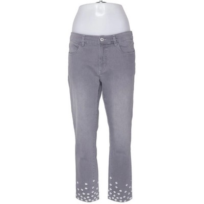 AproductZ, Jeans, Größe: 42, Grau/Weiß, Baumwolle/Elasthan/Polyester #feO