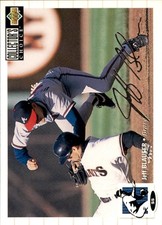 1994 Collector's Choice #53 Jeff Blauser Silver Signature