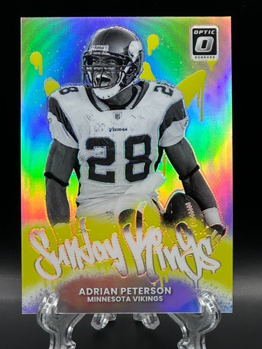 2025 Donruss Optic Adrian Peterson Base (RAW)