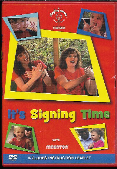 IT'S SIGNING TIME WITH MAKATON (SIGN LANGUAGE) WITH BOOKLET ALL REGION DVD