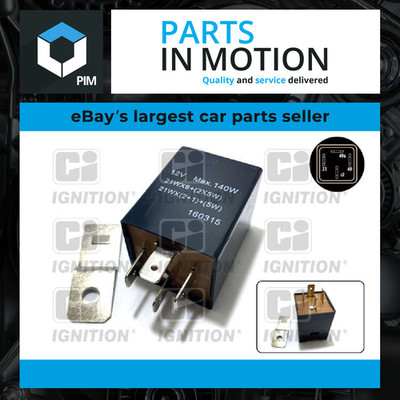 Flasher Unit fits FORD CORTINA Mk1, Mk1 GT 1.5 62 to 66 KA Indicator Relay CI