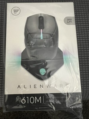 Alienware AW610M Wired/Wireless Optical Gaming Mouse 16000 DPI 7-Button Dark