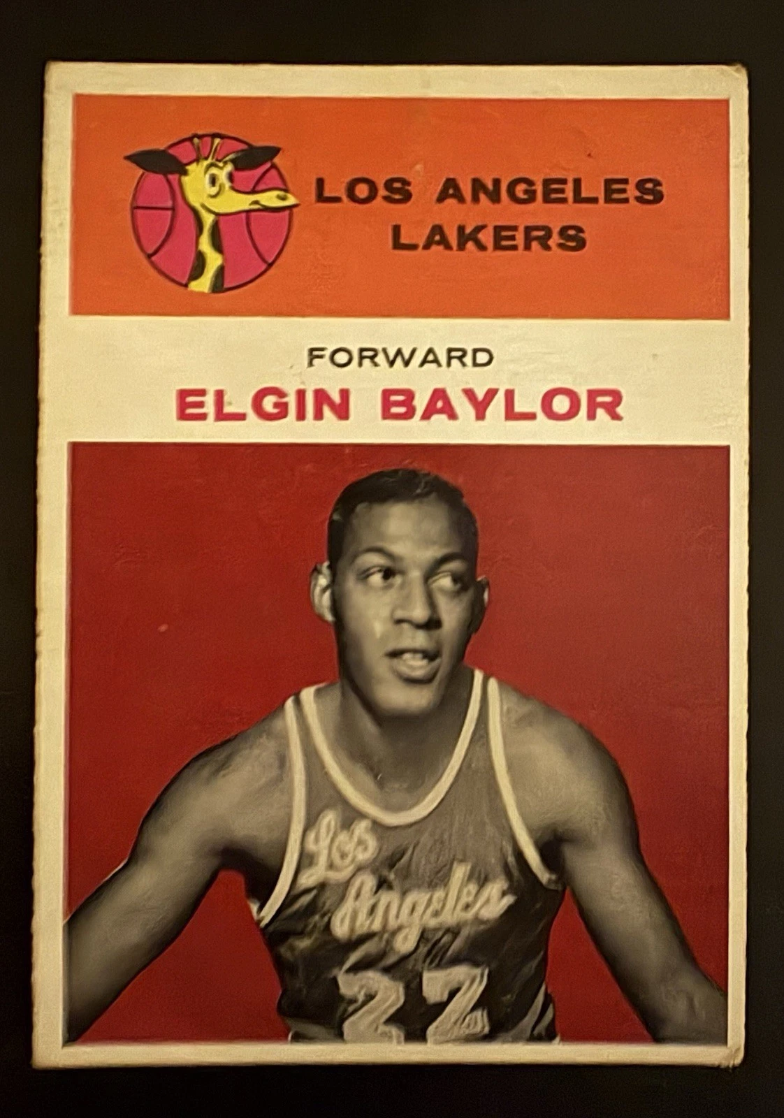 1961-62 Fleer - Elgin Baylor #3 (RC)